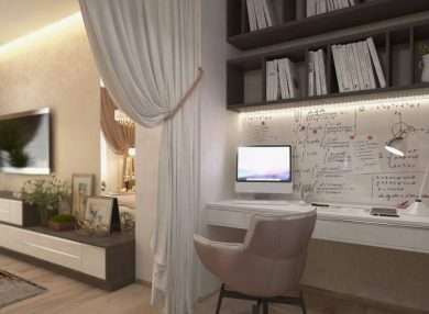 Как организовать удобную рабочую зону в зале